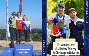 De belles médailles aux championnats de France