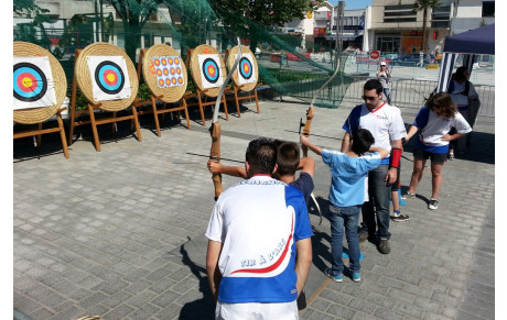 Quartier Libre à Mérignac: le SAM Tir à l'Arc y était !