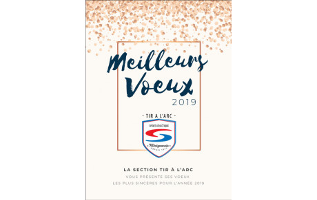 Bonne année 2019!
